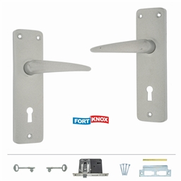 M3A11 - 3 Lever Lockset Satin Chrome | Eureka DIY Solutions Pty Ltd